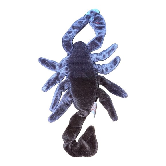 Ty Beanie Babies Stinger Scorpion 1998 Plush Stuffed Animal Hang 5th Gen Tush 6t - Picture 7 of 12